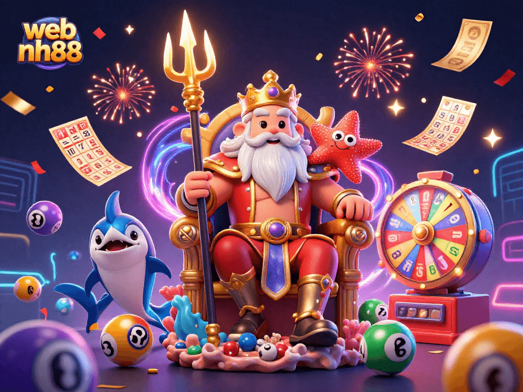 Engage in fun and excitement with web nh88's vibrant online gaming experience featuring lotteries and prizes.