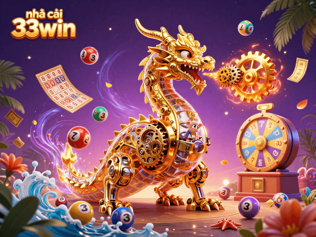 Experience thrilling games at nhà cái 33win with exciting lottery elements and vibrant animations.