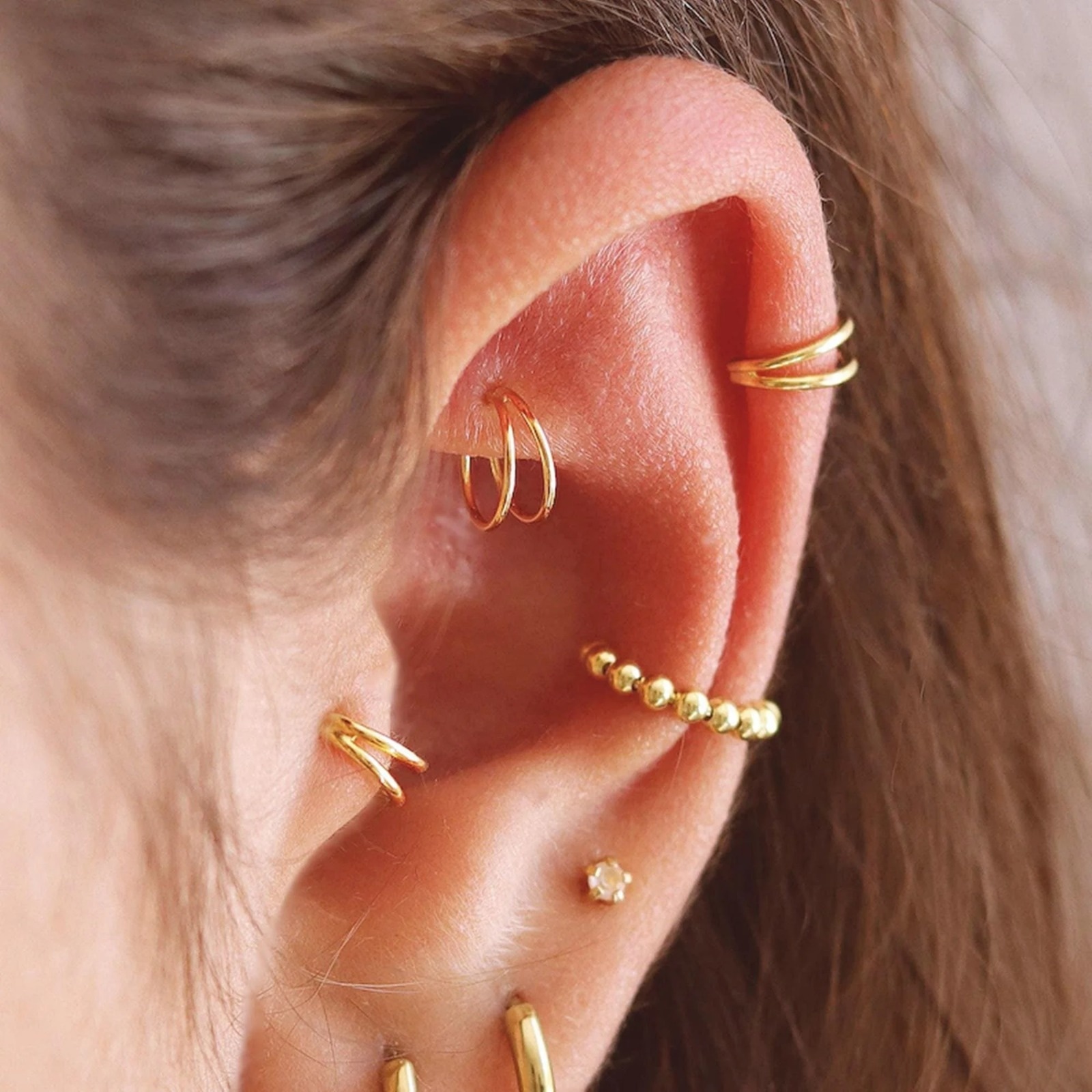 Piercing jewelry: Luxury Piercing Jewelry Crafted with Diamonds and Precious Metals