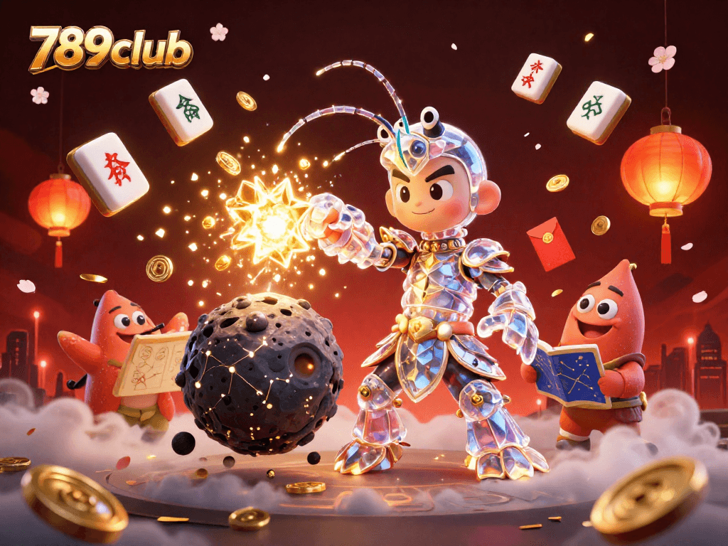 Engage with 789club's thrilling casino adventure featuring a samurai shrimp and a starfish