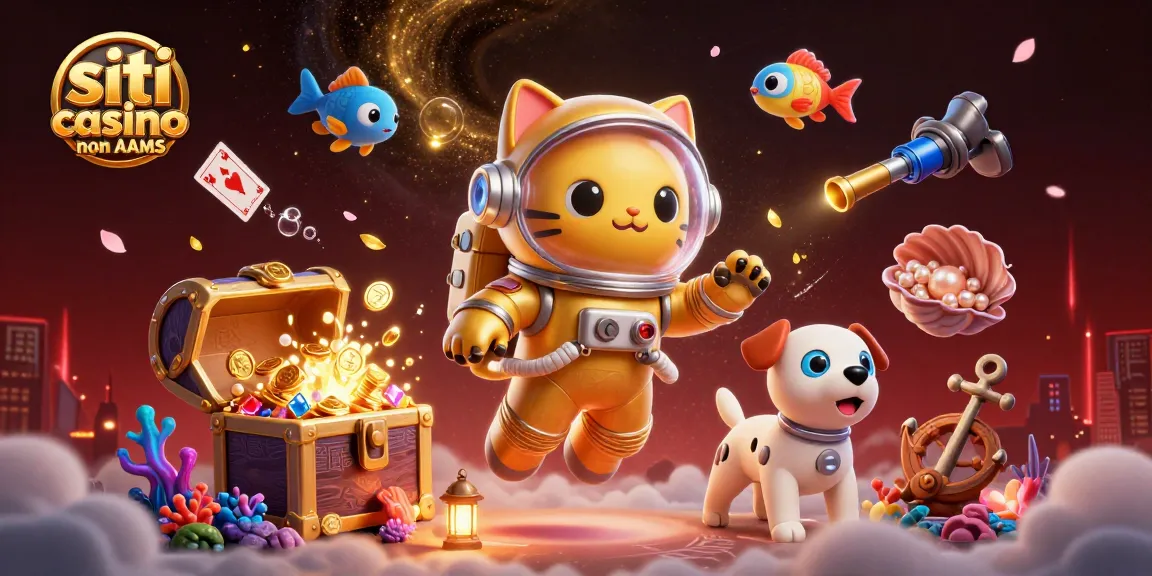 Siti casino non AAMS: gioca alle slot con schermo ripieno di innovazione e divertimento.