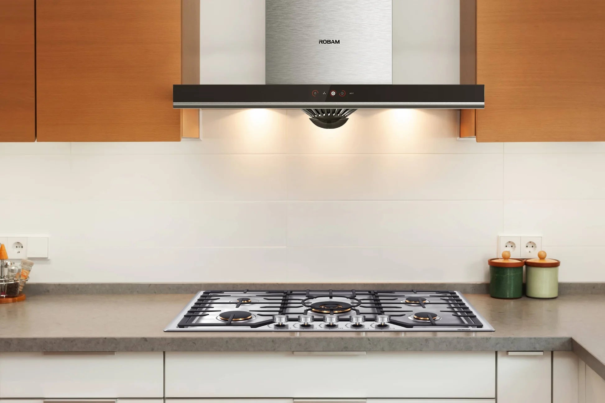 Wall Mounted 90cm cooker hood for Sleek Design