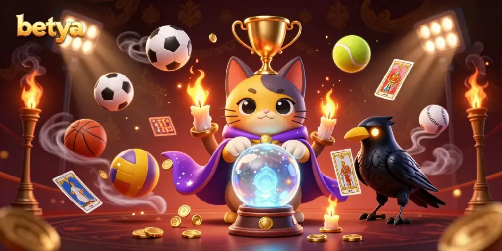 Engage in thrilling roulette at betya casino with enchanting mystic characters.