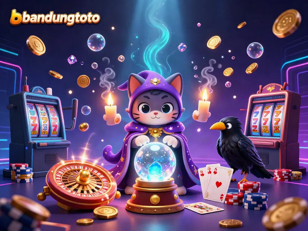 Experience bandungtoto's thrilling casino adventure with mystic characters and vibrant game elements.