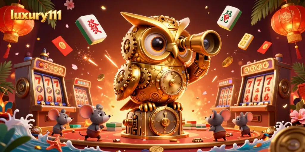 Experience luxury111 by engaging with vibrant casino scenes full of joyous slot action.