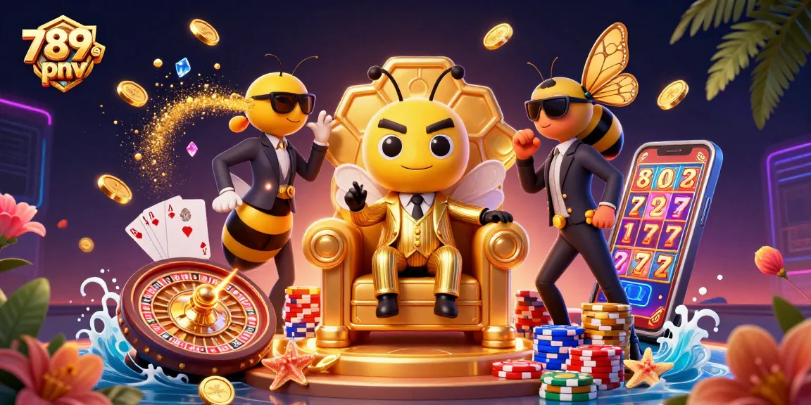 Engage in thrilling gameplay at 789pnv with dazzling casino elements and vibrant characters.