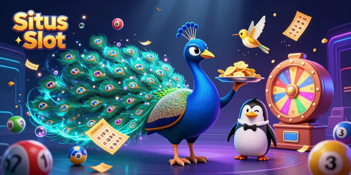 Situs Slot menawarkan pengalaman bermain yang menarik dengan simbol slot penuh warna dan karakter yang unik.