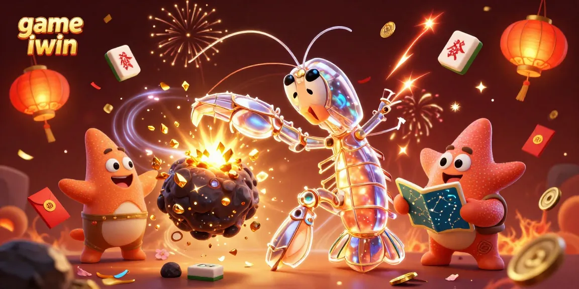 Win big with the game iwin featuring vibrant characters and animated casino elements.