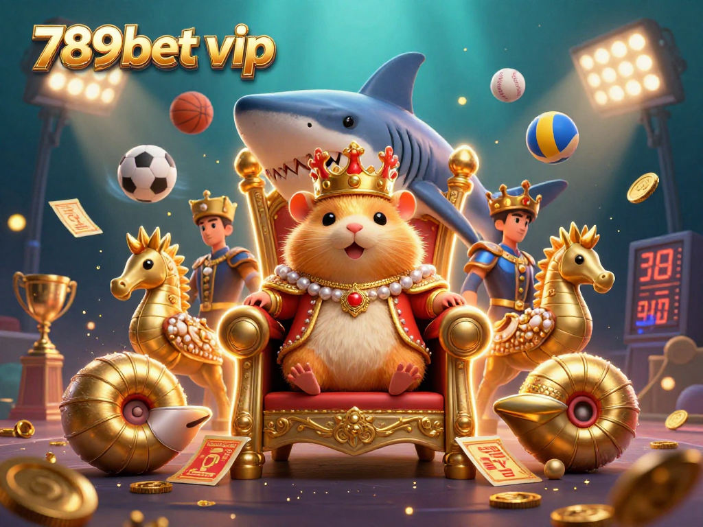 Engage with 789bet vip while exploring the fierce golden hamster king and royal seahorse guards in an exciting underwater casino.