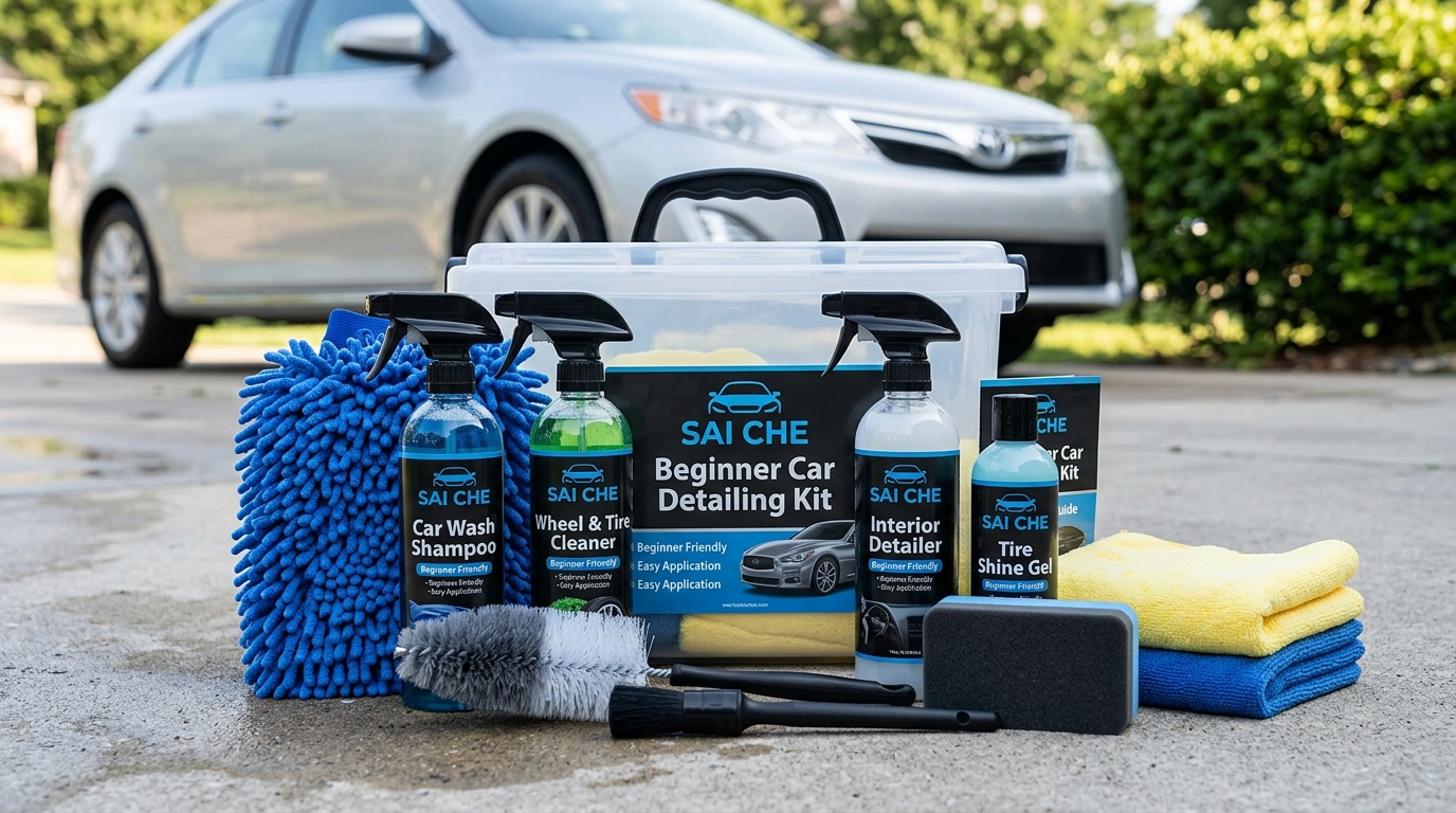 Beginner Car Detailing Kit From SAI CHE for a Simple and Professional Start