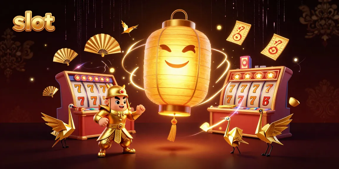Menangkan slot dengan permainan seru dalam ilustrasi kasino malam yang penuh warna