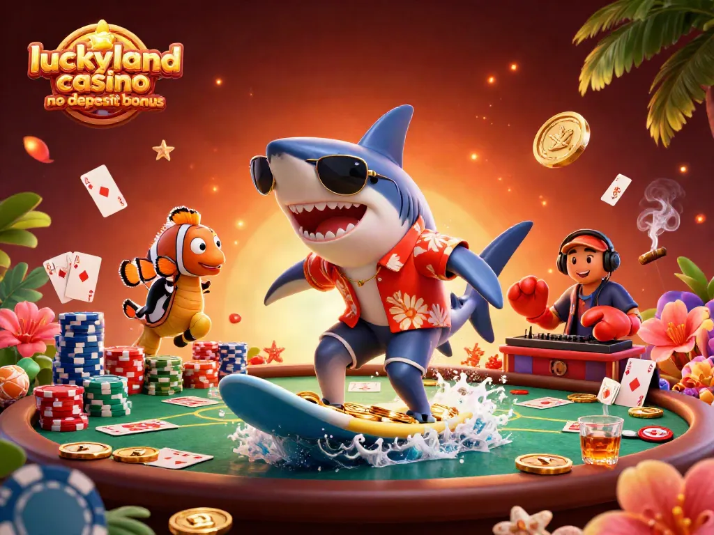 Enjoy the luckyland casino no deposit bonus with vibrant characters and rich gaming elements.