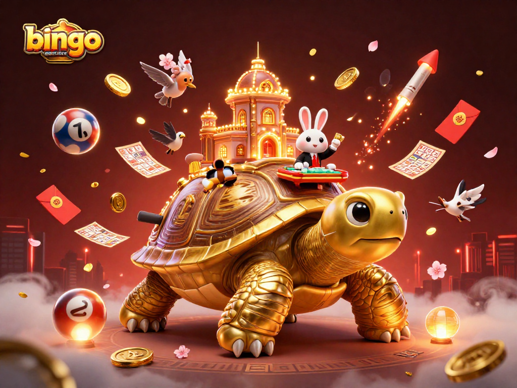 Play jackpot bingo with bingo-game-online as fortunes fly around in an engaging casino scene.