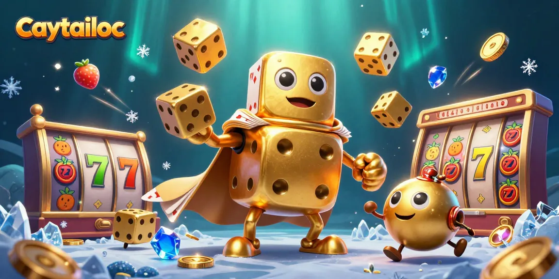 Join the action in caytailoc with a dynamic Golden Dice Golem juggling for Jackpot wins!