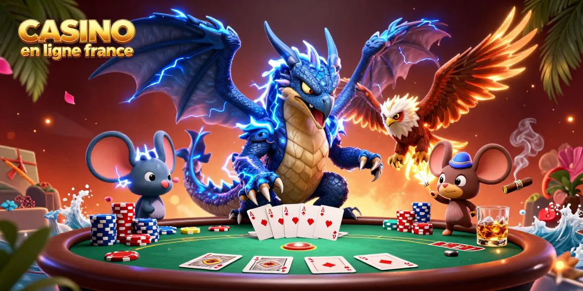 Gagnez des gains impressionnants sur des casinos en ligne France en jouant aux cartes avec une illustration dynamique.