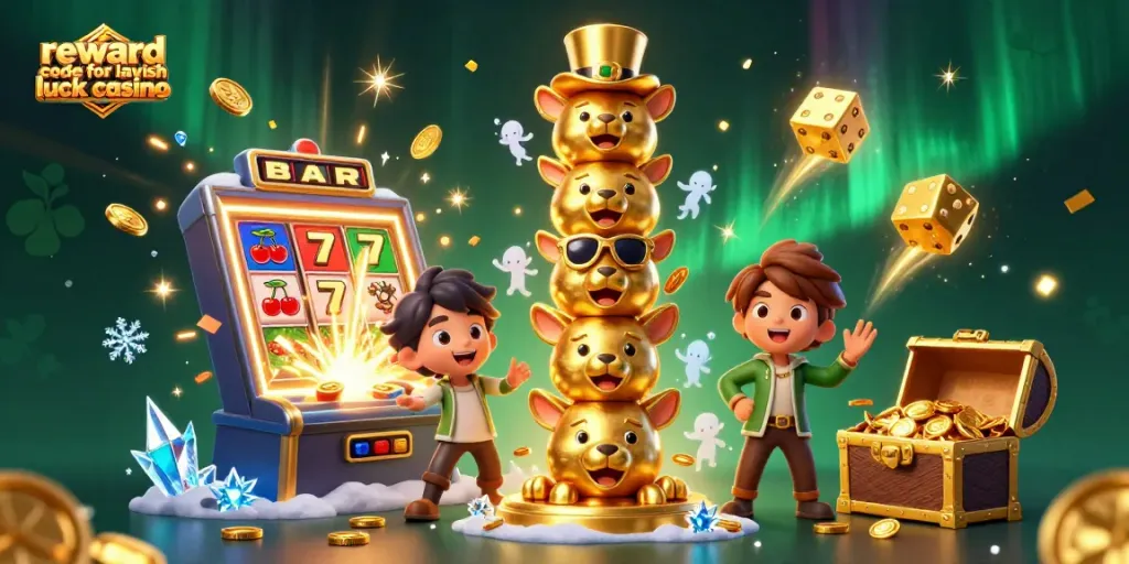 Play with the reward code for lavish luck casino while enjoying vibrant slots and treasure.