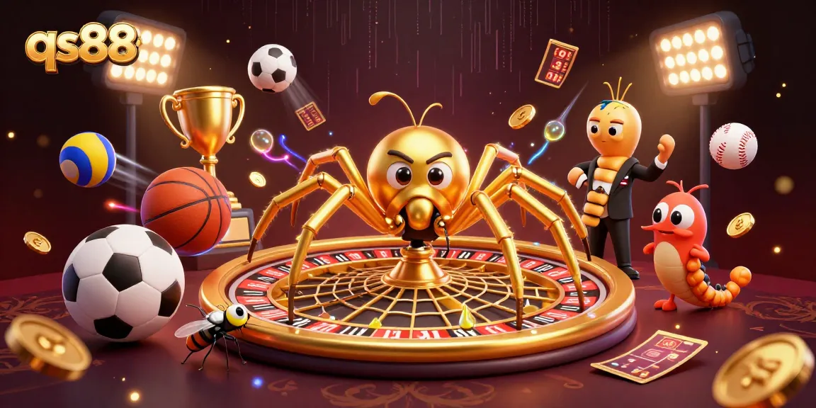 Experience thrilling bets at qs88 with dynamic casino elements in an electrifying scene.