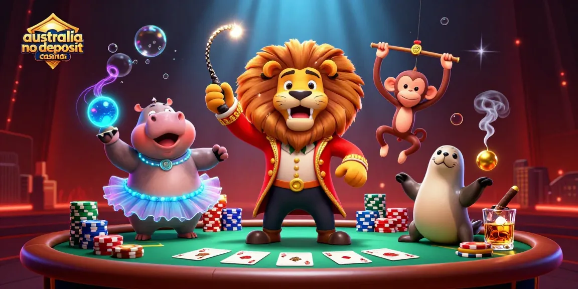 Engage with australia no deposit casinos through vibrant circus-themed gaming action featuring charismatic characters.