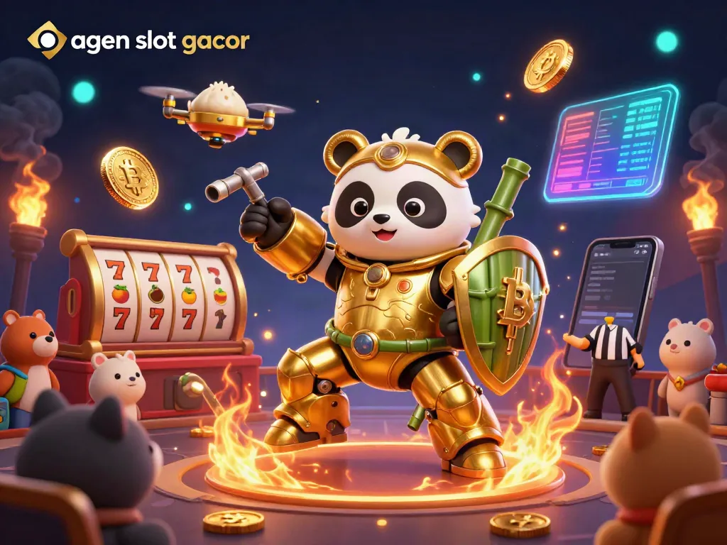 Engage in thrilling slot gameplay with agen slot gacor in a vibrant 3D arena