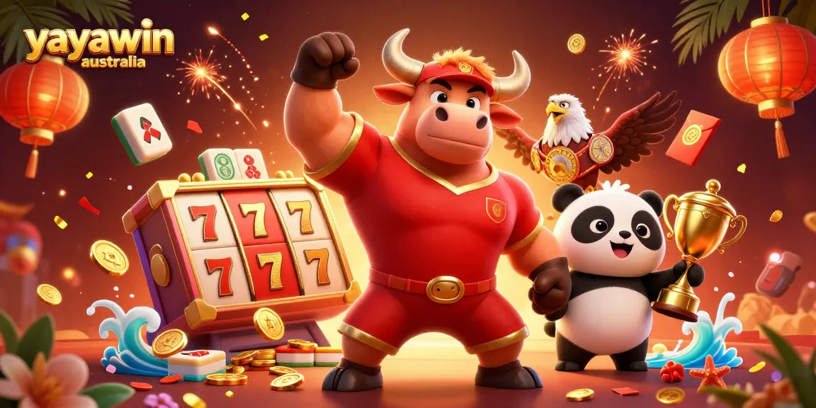 Experience epic wins with yayawin australia's vibrant online casino featuring dynamic characters and slot game elements.