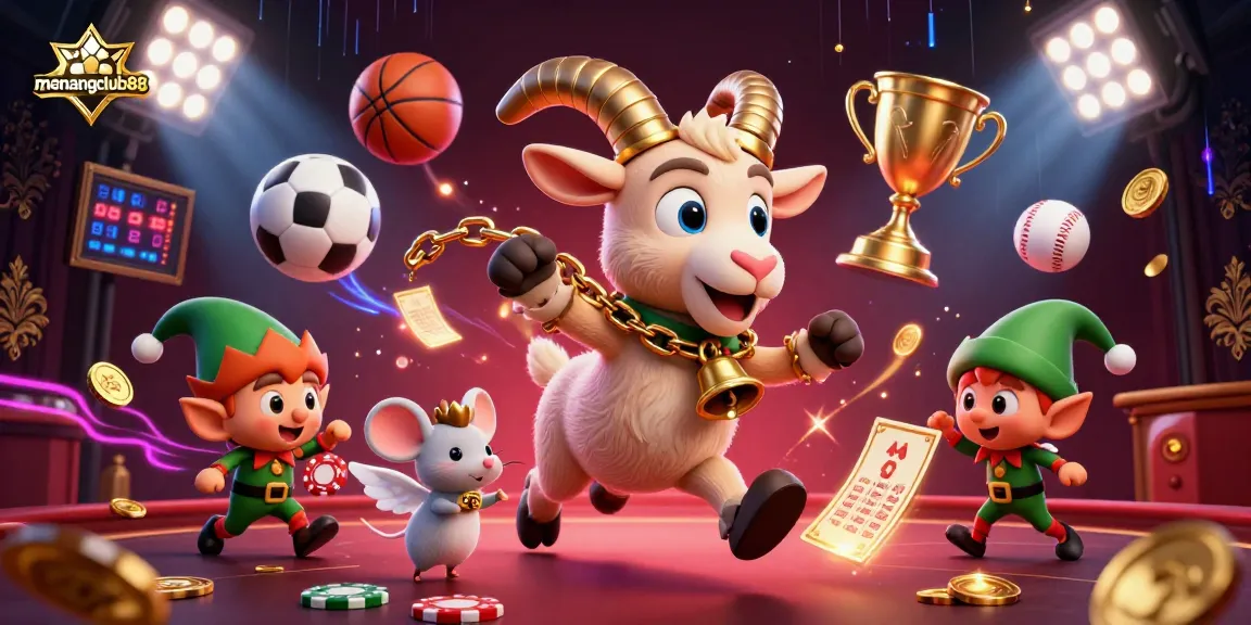 Experience the excitement of esports with menangclub88, featuring a festive horror casino scene with animated characters.