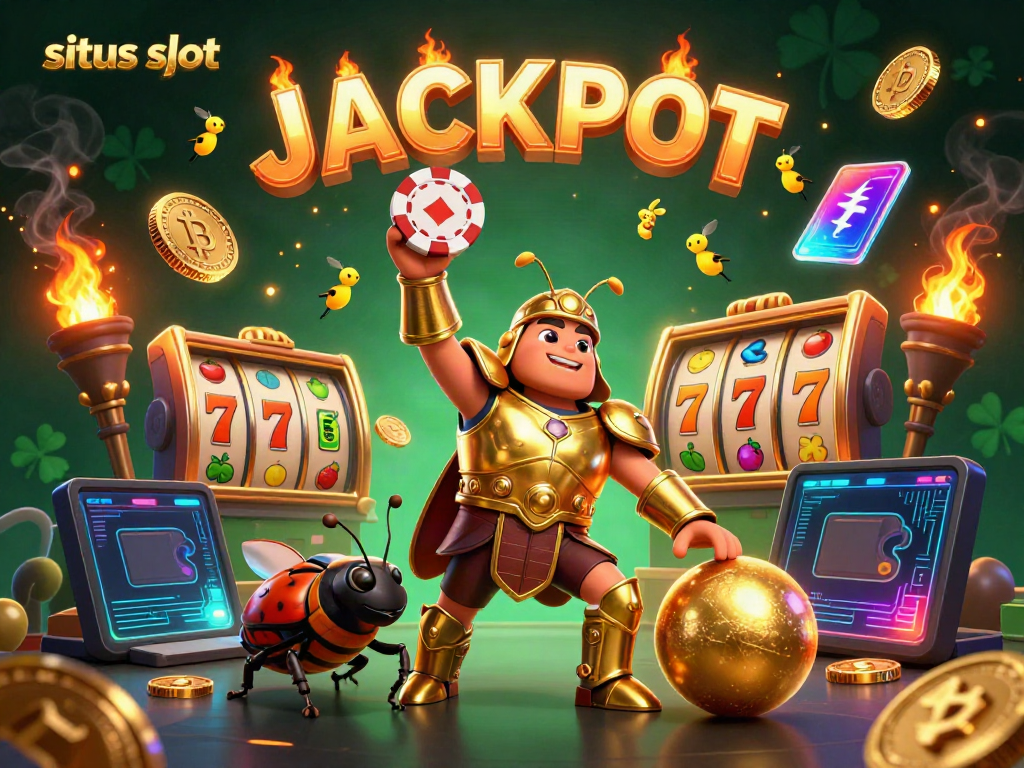 Mengangkat chip poker, situs slot menyediakan pengalaman judi slot menarik dengan jackpot besar.