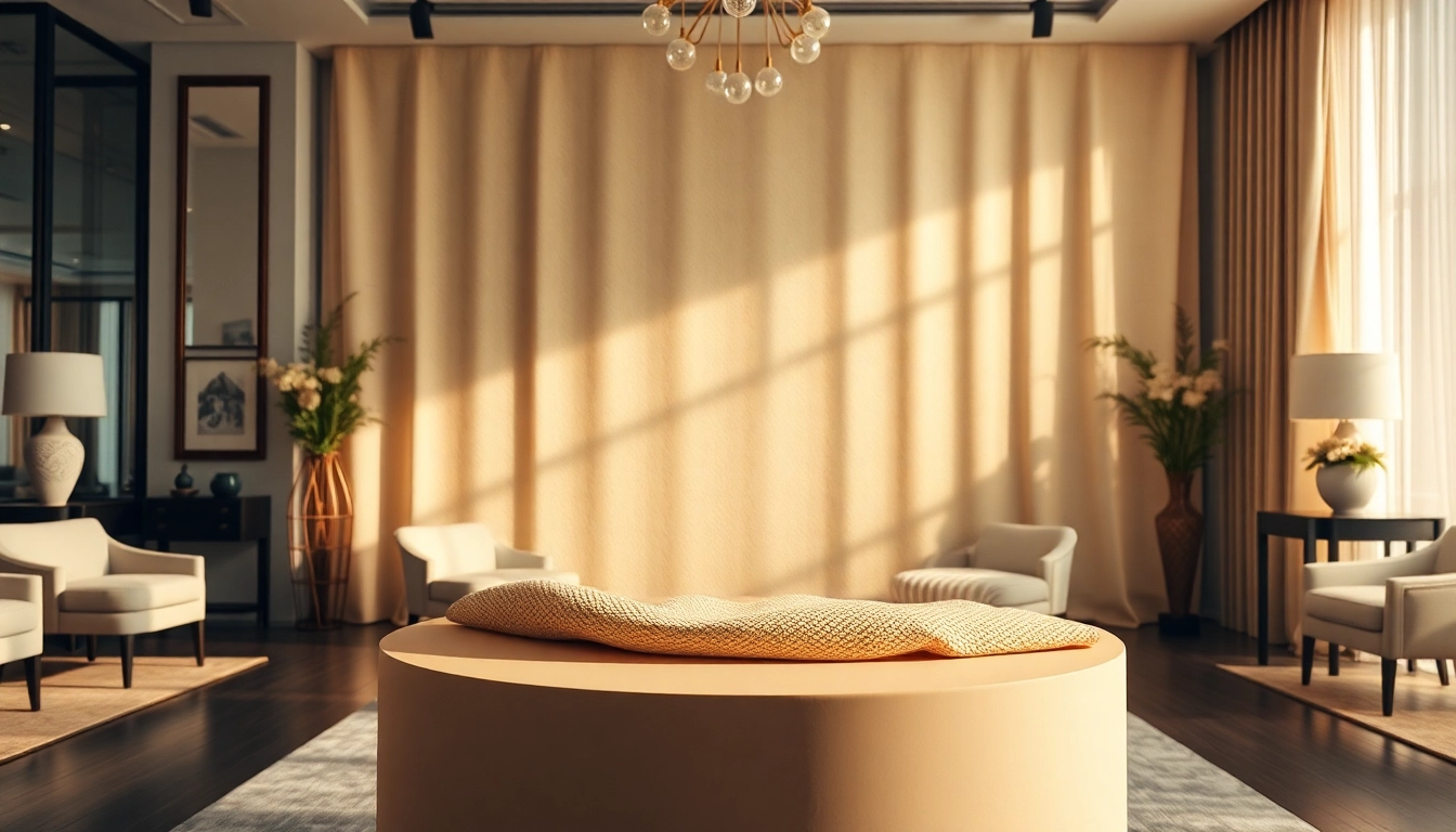 Kwantum skai leer showcased in a luxurious fabric setting, emphasizing its rich texture and quality.