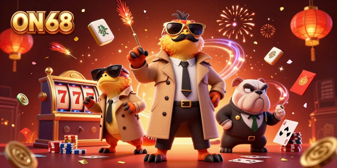 Experience the excitement of ON 68 as raptors in a trench coat attempt entry into a VIP casino.