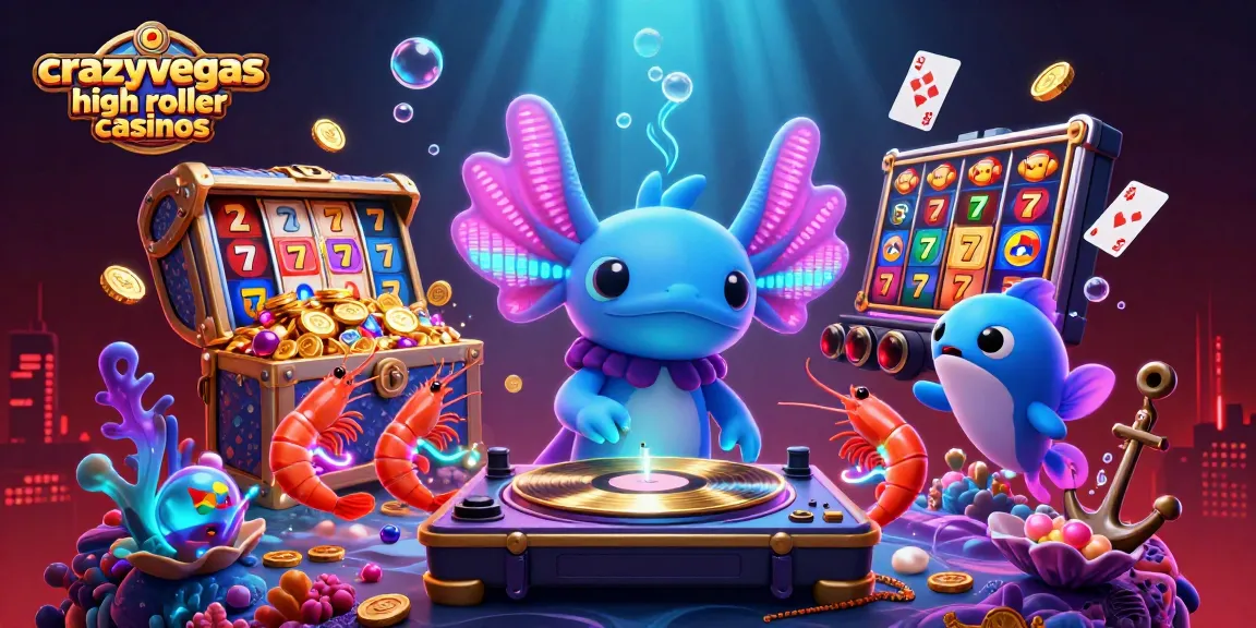 Experience big wins and vibrant fun at crazyvegas high roller casinos with engaging animated characters and slot gaming elements