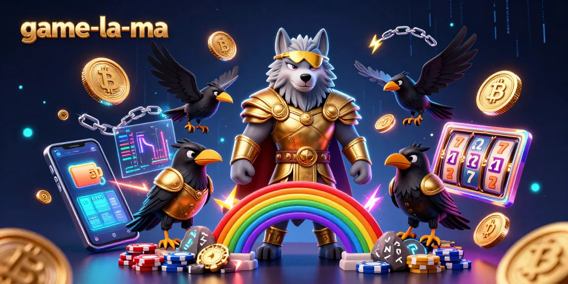 Win big with game-la-ma's thrilling 3D casino adventure featuring Norse elements and crypto coins!