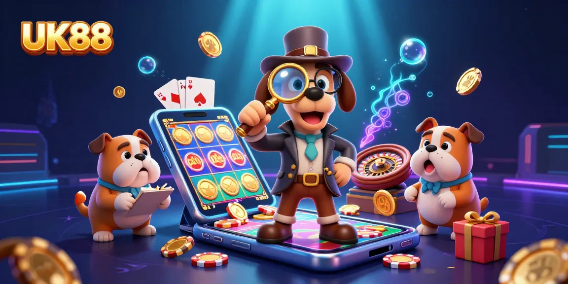 Uncover the excitement of UK88 with a detective theme and engaging gaming elements.