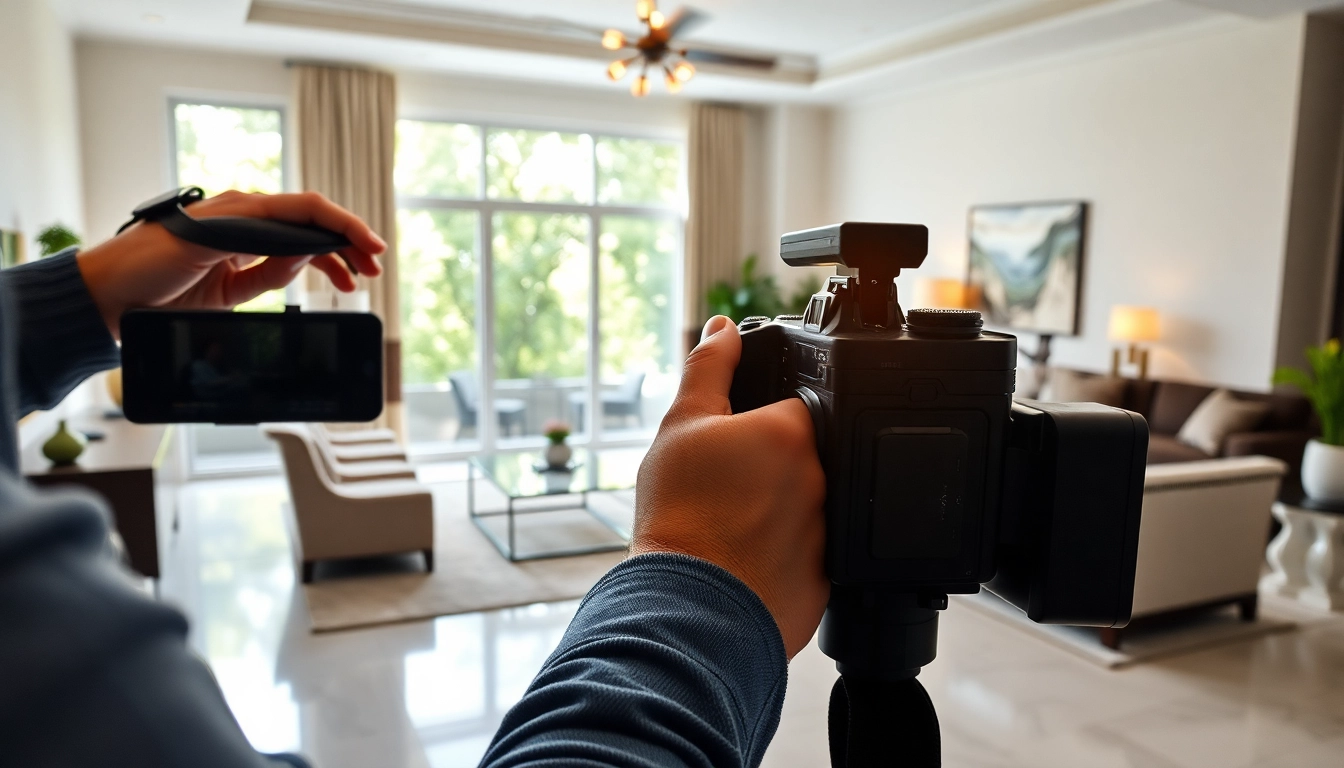 Real Estate Photographer capturing stunning luxury home interiors for listings.