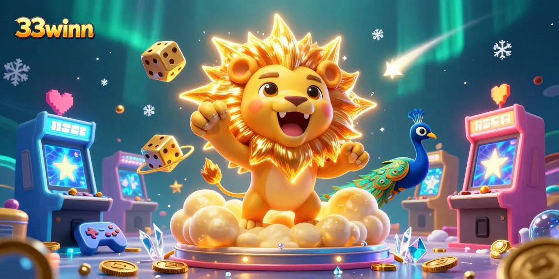 Experience 33winn's thrilling features with dynamic games and vibrant visuals in a captivating scene.