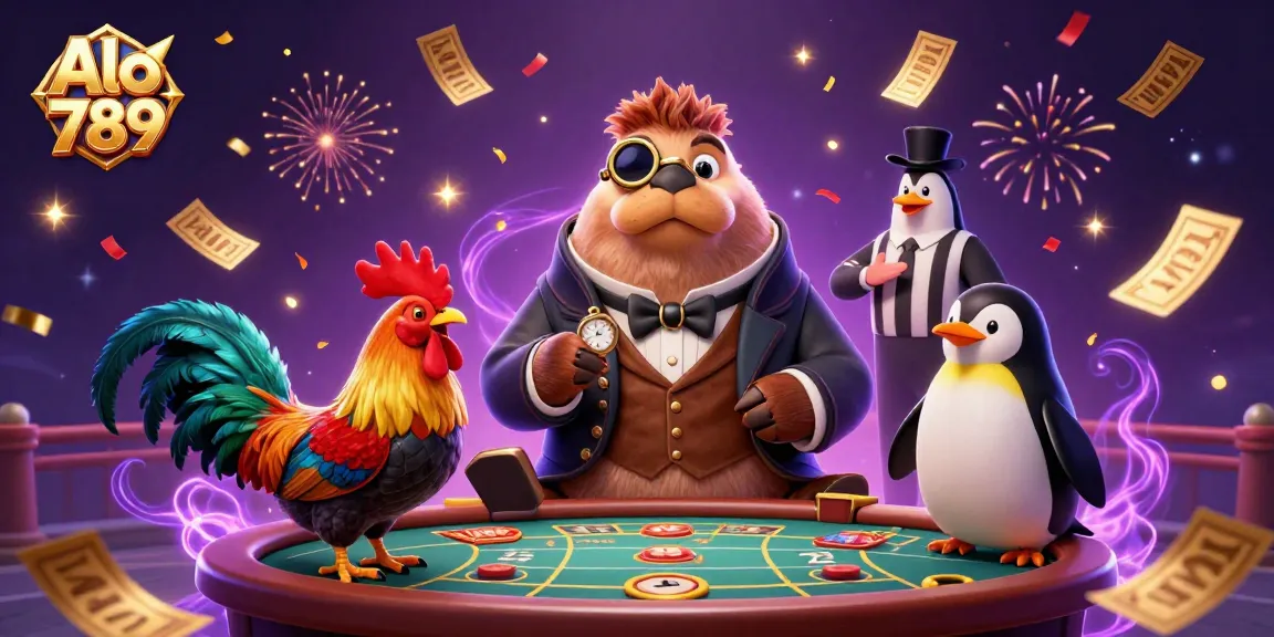 Alo 789 offers exciting cockfighting action with a lively walrus and unique betting elements.