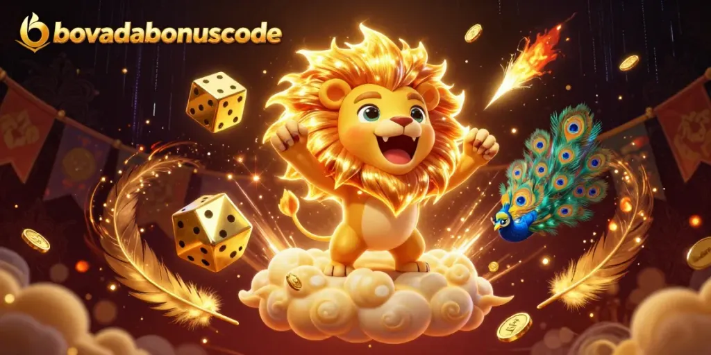 Engage in thrilling gameplay at bovadabonuscode with an ultra-detailed casino scene featuring vibrant characters and elements.