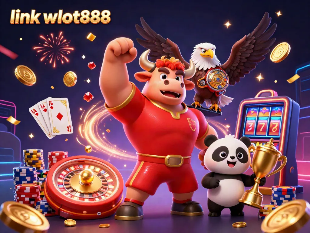 Menangkan jackpot di link wslot888 dengan slot menguntungkan dan banyak karakter ceria.