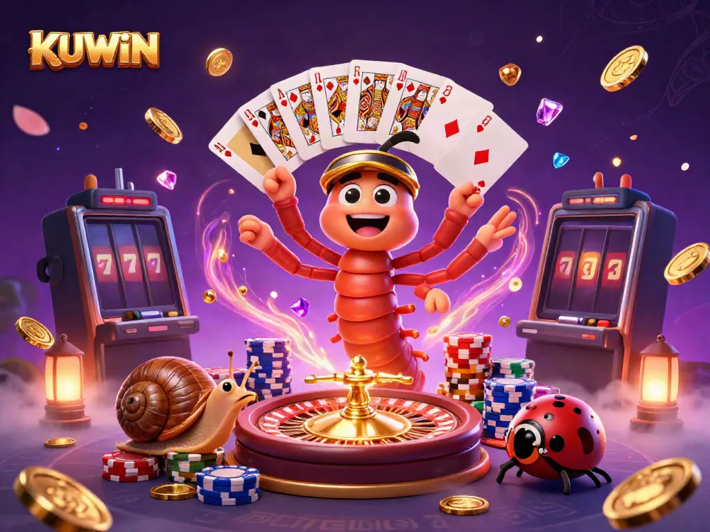 Experience thrilling gameplay and casino excitement at KUWIN with vibrant characters and dynamic action.