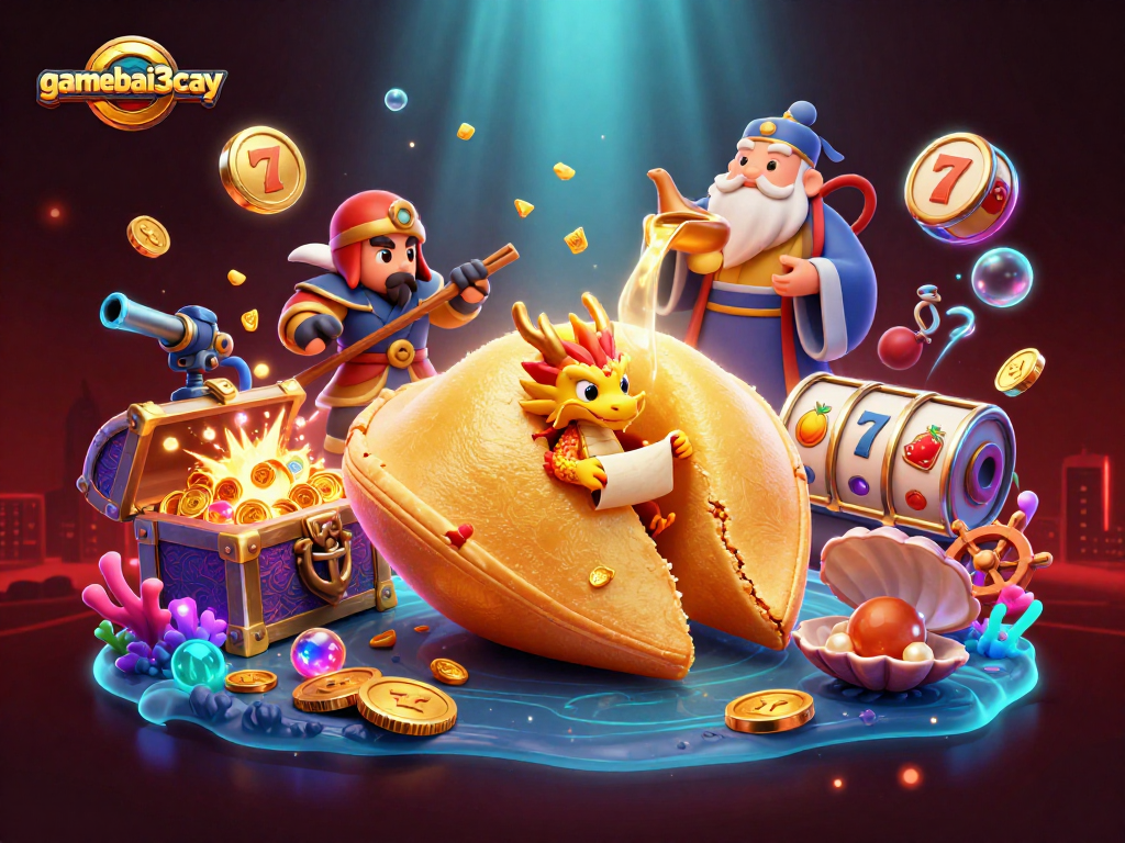 Engage with the gamebai3cay slot adventure featuring vibrant golden elements and underwater treasures.