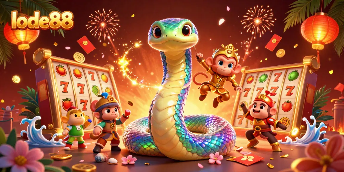 Experience vibrant slot action at lode88 with spinning reels and a captivating atmosphere.