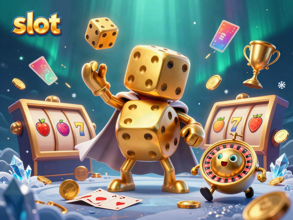 Menangkan permainan slot dengan golden dice golem yang menjadikan pengalaman berjudi lebih meriah