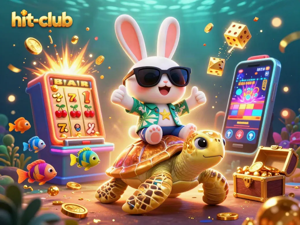 Hit-club offers a vibrant online gaming experience with jackpot thrills and fun characters.