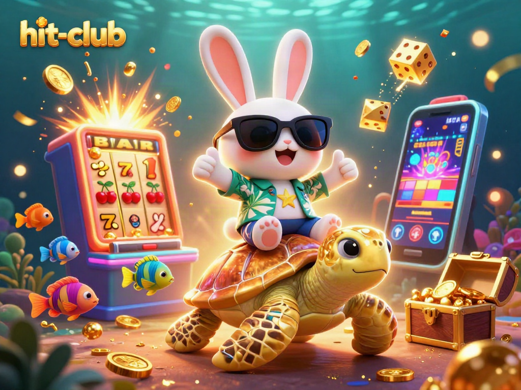 Hit-club offers a vibrant online gaming experience with jackpot thrills and fun characters.