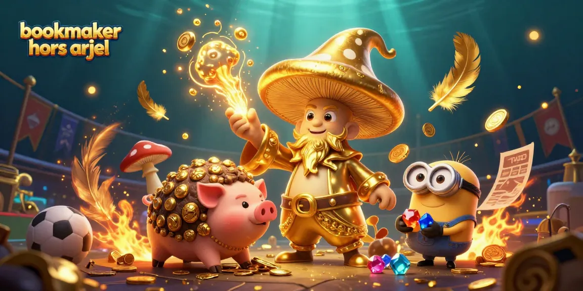 Pariez avec bookmaker hors arjel dans un univers fantastique bondé de magie et de trésors.